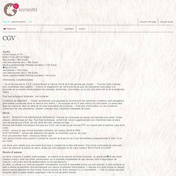 CGV — komestibl / graphiste / freelance / stephanie gruet / marseille