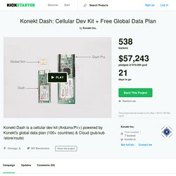 Konekt Dash: Cellular Dev Kit + Free Global Data Plan by Konekt Inc.