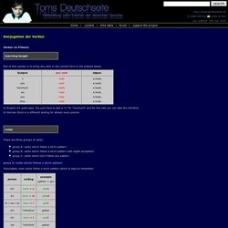 Toms Deutschseite (English)
