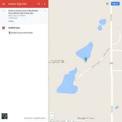 Konker Gigs USA – Google My Maps