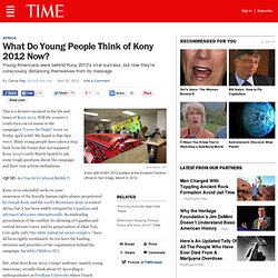 Kony 2012: Will America's Youth Cover the Night