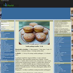 Andi konyhája - Sütemény és ételreceptek képekkel - G-Portál
