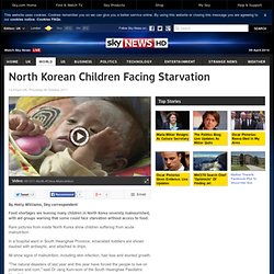 North Korea: Children Face Starvation As Malnutrition Pictures Emerge