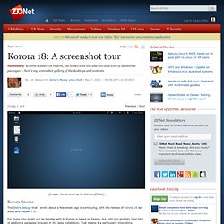 Korora 18: A screenshot tour