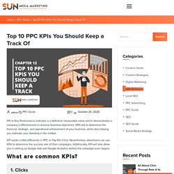 Top 10 PPC KPIs You Should Keep a Track Of