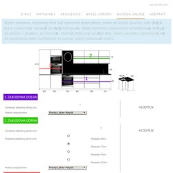 KRAKÓW Wycena Online Kuchnia Na Wymiar - Cena Kuchni Na Wymiar