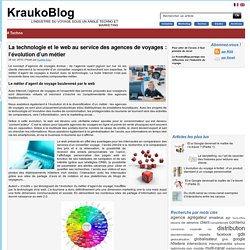 KraukoBlog – La technologie et le web au service des agences de voyages : l’évolution d’un métier
