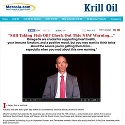 Krill Oil - Ultimate Source of Omega-3