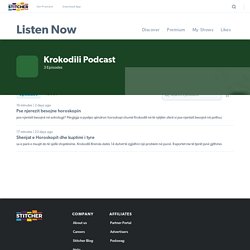 Krokodili Podcast on Stitcher