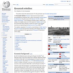 Kronstadt rebellion