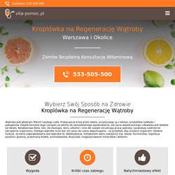 Kroplówki Witaminowe Warszawa i Okolice Vita-Pomoc