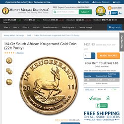 1/4 Oz Krugerrand South African Gold Coins for Sale · Money Metals®