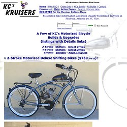 KC's Krusiers Motorized Bicycles in Phoenix