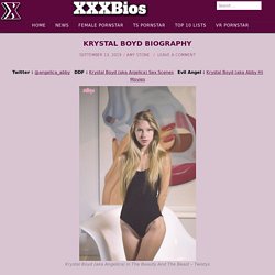 Krystal Boyd - Fantastic Former Porn Star