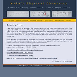 Kuhn's Physical Chemistry