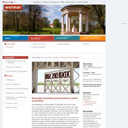 Kulturstadt Weimar - Mémorial de Buchenwald
