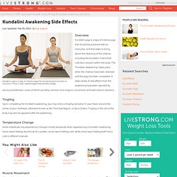 Kundalini Awakening Side Effects