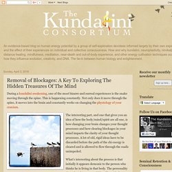 The Kundalini Consortium: Removal of Blockages: A Key To Exploring The Hidden Treasures Of The Mind