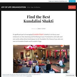 Find the Best Kundalini Shakti – Joy Of Life Organization