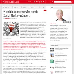 Wie sich Kundenservice durch Social Media verändert