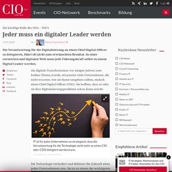Die künftige Rolle des CIOs – Teil 6: Jeder muss ein digitaler Leader werden (Eichermüller, Drexler, Schleicher)[4]