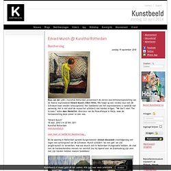 Edvard Munch @ Kunsthal Rotterdam