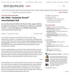 Kunstfund München: Kunsthandel in Nazi-Deutschland