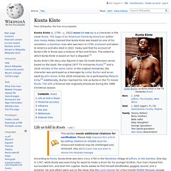 Kunta Kinte - Wikipedia
