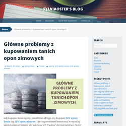 Główne problemy z kupowaniem tanich opon zimowych