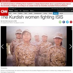 The Kurdish women fighting ISIS