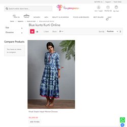 Blue Kurtis: Buy Blue Women Kurtis Collection Online