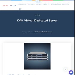 KVM Virtual Dedicated Server