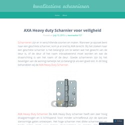 AXA Heavy duty Scharnier