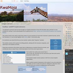 CARES -KwaMoja / webERP extensions