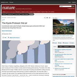 The Kyoto Protocol: Hot air