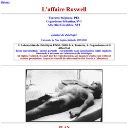 L'affaire roswell