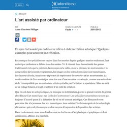 L'art assisté par ordinateur