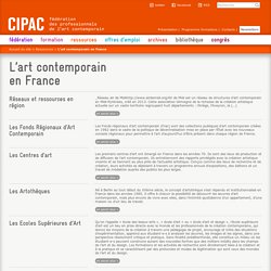 L'art contemporain en France - CIPAC