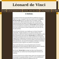 L'Artiste - Léonard de Vinci