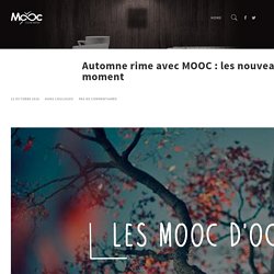 L'automne rime avec MOOC