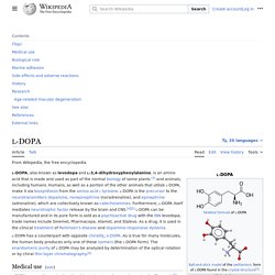 L-DOPA - Wikipedia