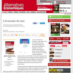 L'économie du care
