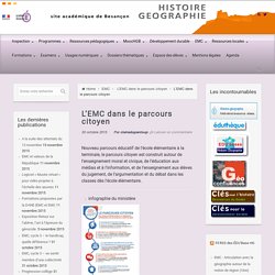 HGEO Ac- Besançon L’EMC dans le parcours citoyen