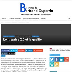 Bloc-Notes de Bertrand DUPERRIN