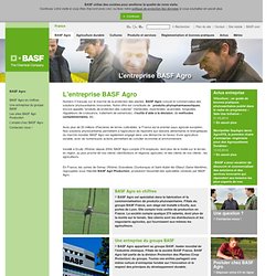 L'entreprise BASF Agro France