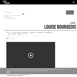 L'évènement Louise Bourgeois
