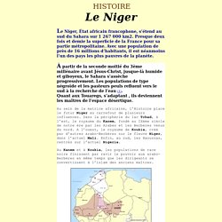 L'Histoire du Niger