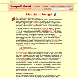 L'histoire du Portugal.