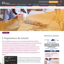 L’importance du tutorat