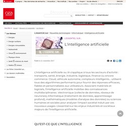 L'intelligence artificielle - CEA
